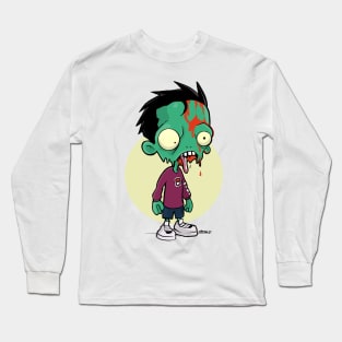 Zombie No jaw Long Sleeve T-Shirt